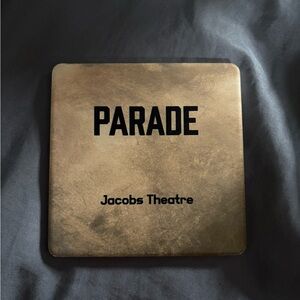 Parade on Broadway at the Jacobs Theatre drink Coaster